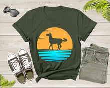 Load image into Gallery viewer, Cool Horse Pony Lover Gift Shirt For Men Women Kids Girls Boys Aesthetic Horse Lover Gift Tshirt Graphic Horse Sunset Silhouette T-shirt
