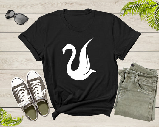 White Bird Flamingo Beautiful Wildlife Nature Animal Bird T-Shirt Flamingo Bird Lover Gift T Shirt for Men Women Girls Boys Teens Tshirt