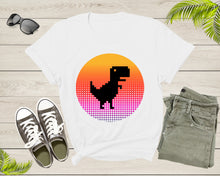 Load image into Gallery viewer, Cool Dinosaur T-Rex Animal Bird at Sunset for Men Women Kids T-Shirt Dino T Shirt Gift for Men Women Kids Boys Girls Trex Dino Tshirt
