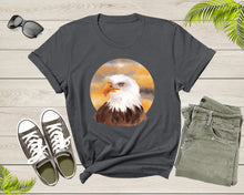Load image into Gallery viewer, American Bald Eagle Bird Gift Women Men Kids Boys Dad Mom T-Shirt Bald Eagle Bird Animal Lover Gift T Shirt for Girls Teens Tshirt
