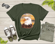 Load image into Gallery viewer, American Bald Eagle Bird Gift Women Men Kids Boys Dad Mom T-Shirt Bald Eagle Bird Animal Lover Gift T Shirt for Girls Teens Tshirt
