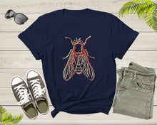 Load image into Gallery viewer, Cool Fly Insect Animal Ecology Wildlife Nature Ecosystem T-Shirt Fly Insect Lover Gift T Shirt for Men Women Boys Girls Teens Tshirt
