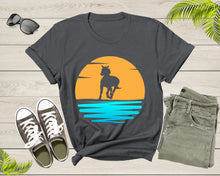 Load image into Gallery viewer, Cool Horse Pony Lover Gift Shirt For Men Women Kids Girls Boys Aesthetic Horse Lover Gift Tshirt Graphic Horse Sunset Silhouette T-shirt
