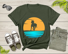 Load image into Gallery viewer, Cool Horse Pony Lover Gift Shirt For Men Women Kids Girls Boys Aesthetic Horse Lover Gift Tshirt Graphic Horse Sunset Silhouette T-shirt
