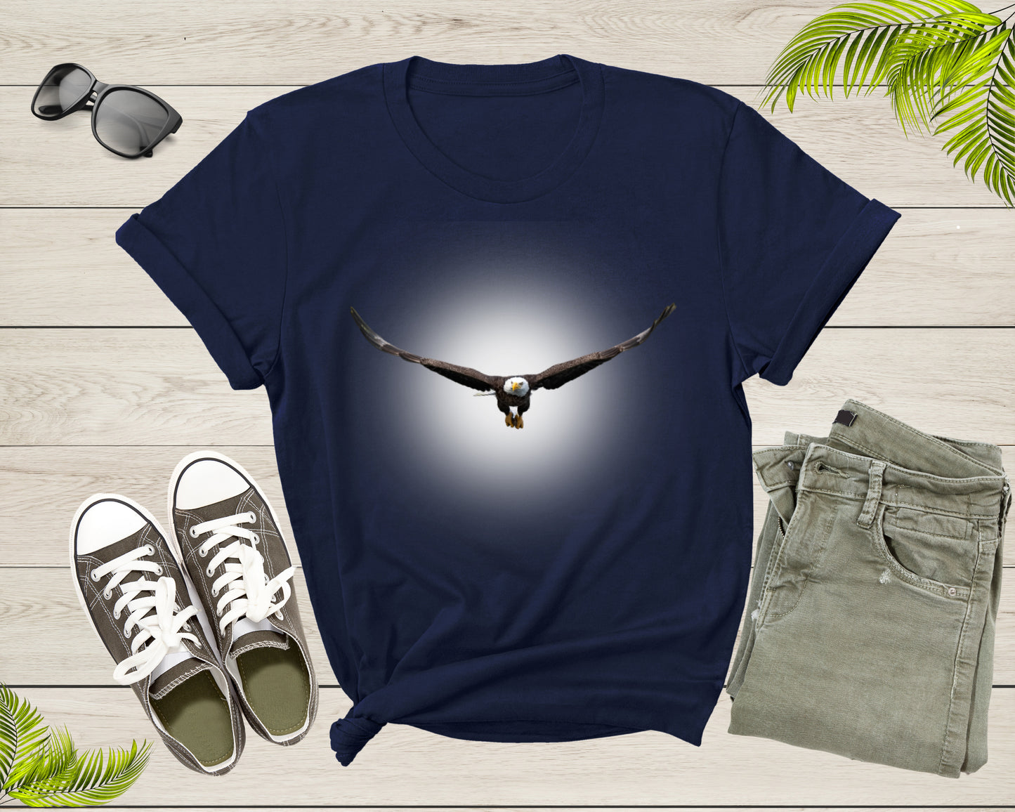 Cool Flying Bald Eagle Bird Animal Soaring in the Sky Eagle T-Shirt Soaring American Bald Eagle T Shirt for Men Women Kids Eagle Bird Gift