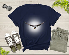 Load image into Gallery viewer, Cool Flying Bald Eagle Bird Animal Soaring in the Sky Eagle T-Shirt Soaring American Bald Eagle T Shirt for Men Women Kids Eagle Bird Gift

