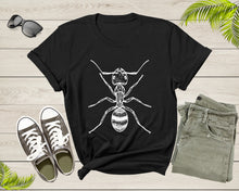 Load image into Gallery viewer, Cute Fire Ant Gift Shirt For Mens Womens Kids Red Ant Lover Tshirt Cool Ant Bug Termite Silhouette Graphic Design Print Boys Girls T-shirt
