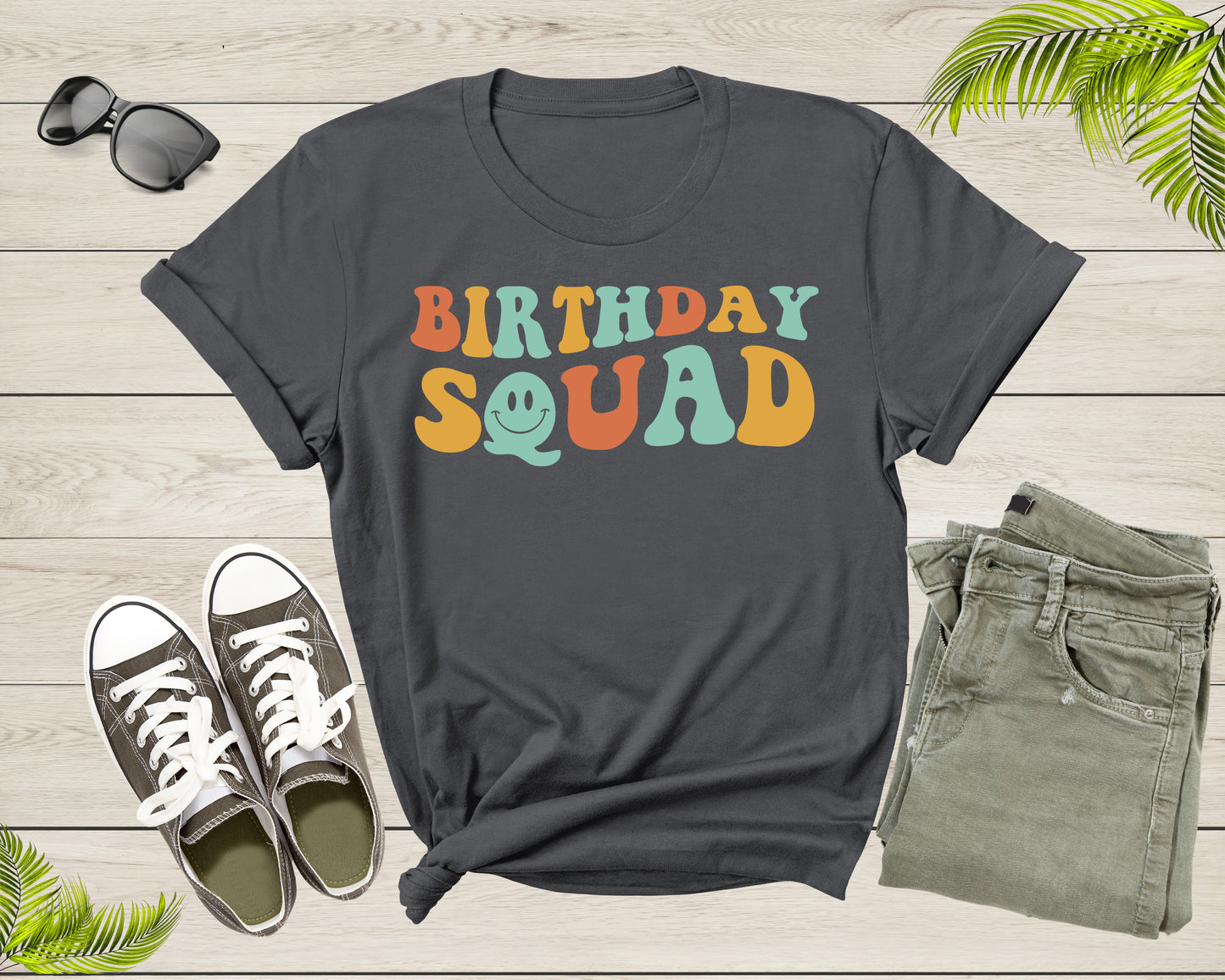 It Is My Birthday Crew Squad Gift Boy Girl Sister Brother T-Shirt Birthday Present T Shirt for Men Women Kids Boys Girls Graphic Tshirt