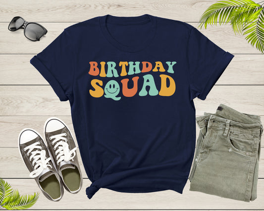 It Is My Birthday Crew Squad Gift Boy Girl Sister Brother T-Shirt Birthday Present T Shirt for Men Women Kids Boys Girls Graphic Tshirt