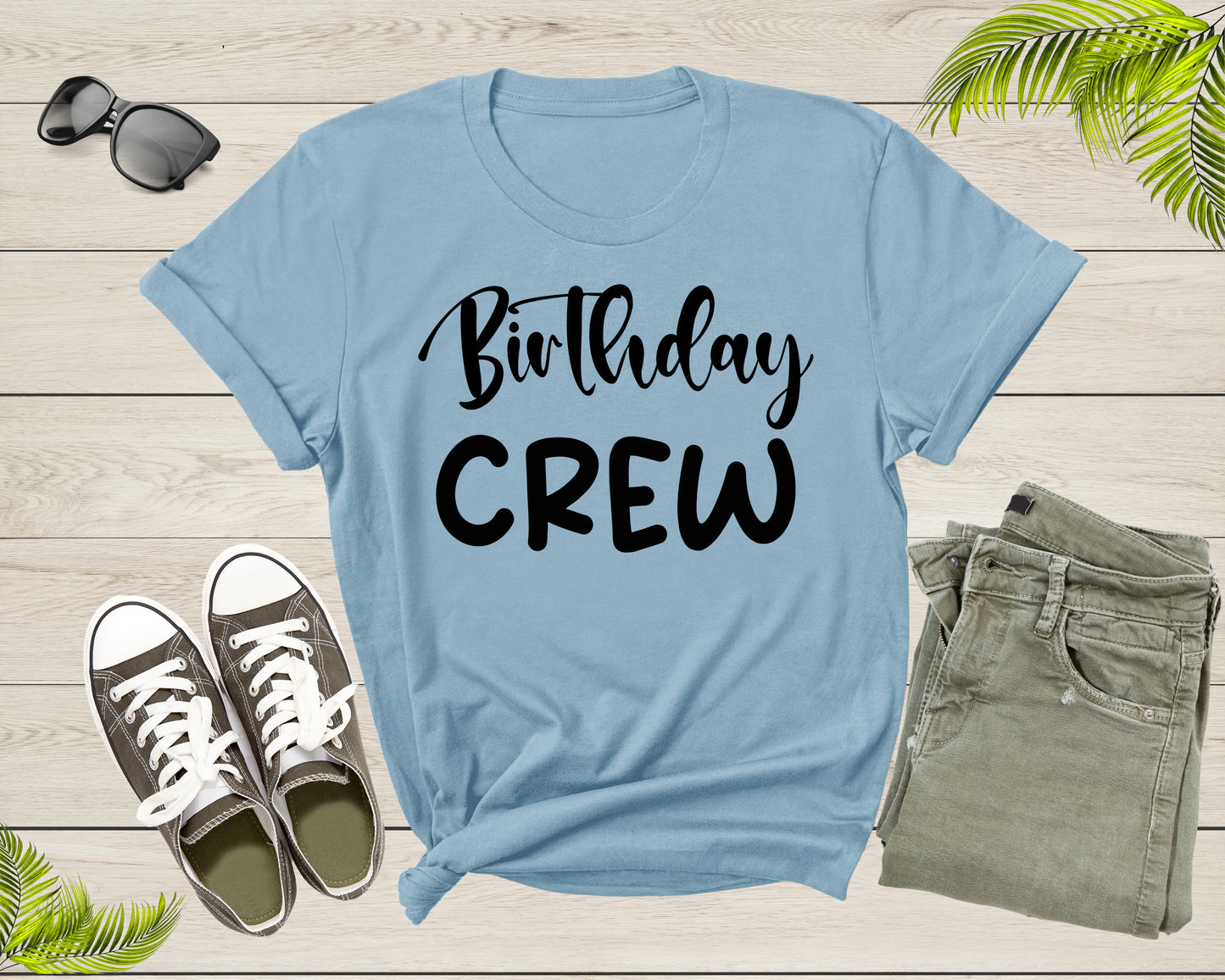 It Is My Birthday Crew Squad Gift Boy Girl Sister Brother T-Shirt Birthday Present T Shirt for Men Women Kids Boys Girls Graphic Tshirt