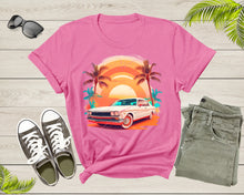 Load image into Gallery viewer, Classic American Muscle Car Graphic Gift For Men Women Kids T-Shirt Vintage Old Car Lover T Shirt for Boys Girls Teens Summer Tshirt
