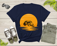 Load image into Gallery viewer, Cool Monster Truck Offroad Truck at Sunset Moving on Terrain T-Shirt  Monster Truck Lover Gift T Shirt for Men Women Kids Boys Girls Tshirt
