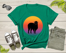 Load image into Gallery viewer, Cool Sheep Animal Silhouette Farm Animal at Sunset Livestock T-Shirt Farmer T Shirt Gift for Men Women Kids Boys Girls Sheep Lover Tshirt
