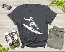 Load image into Gallery viewer, Cool Surfing in the Sea Ocean Surfboard for Men Women Kids T-Shirt Surfer Gift T Shirt for Men Women Kids Boys Girls Surf Graphic Tshirt
