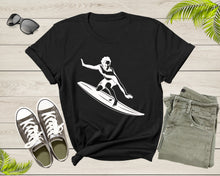 Load image into Gallery viewer, Cool Surfing in the Sea Ocean Surfboard for Men Women Kids T-Shirt Surfer Gift T Shirt for Men Women Kids Boys Girls Surf Graphic Tshirt
