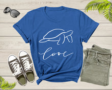 Load image into Gallery viewer, Cool Turtle Tortoise Love Walking Animal Wildlife Nature T-Shirt Turtle Lover Gift T Shirt for Men Women Kids Boys Girls Graphic TShirt
