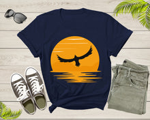 Load image into Gallery viewer, Cool Flying Eagle Bird At Sunset For Women Men T-shirt Soaring American Eagle Bird For Boys Girls Youth Shirt Bald Eagle Bird Gift Tshirt
