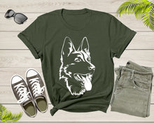 Load image into Gallery viewer, Cute Black German Shepherd Dog Puppy Pet Doggie Animal Dog T-Shirt Dog Lover Gift T Shirt for Men Women Kids Boys Girls Dog Graphic TShirt
