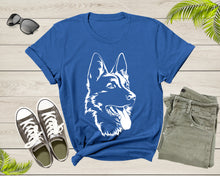 Load image into Gallery viewer, Cute Black German Shepherd Dog Puppy Pet Doggie Animal Dog T-Shirt Dog Lover Gift T Shirt for Men Women Kids Boys Girls Dog Graphic TShirt
