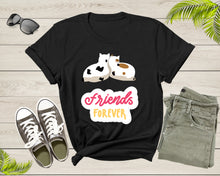 Load image into Gallery viewer, Cute Friends Forever Cats Kittens Animal Friendship Animal T-Shirt Cat Lover Gift T Shirt for Men Women Kids Boys Girls Graphic Tshirt
