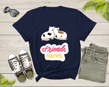 Load image into Gallery viewer, Cute Friends Forever Cats Kittens Animal Friendship Animal T-Shirt Cat Lover Gift T Shirt for Men Women Kids Boys Girls Graphic Tshirt
