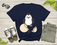 Load image into Gallery viewer, Cute Funny Penguin Hatched Egg Cutie Animal Adorable Sweet T-Shirt Penguin Lover Gift T Shirt for Men Women Kids Boys Girls Graphic Tshirt
