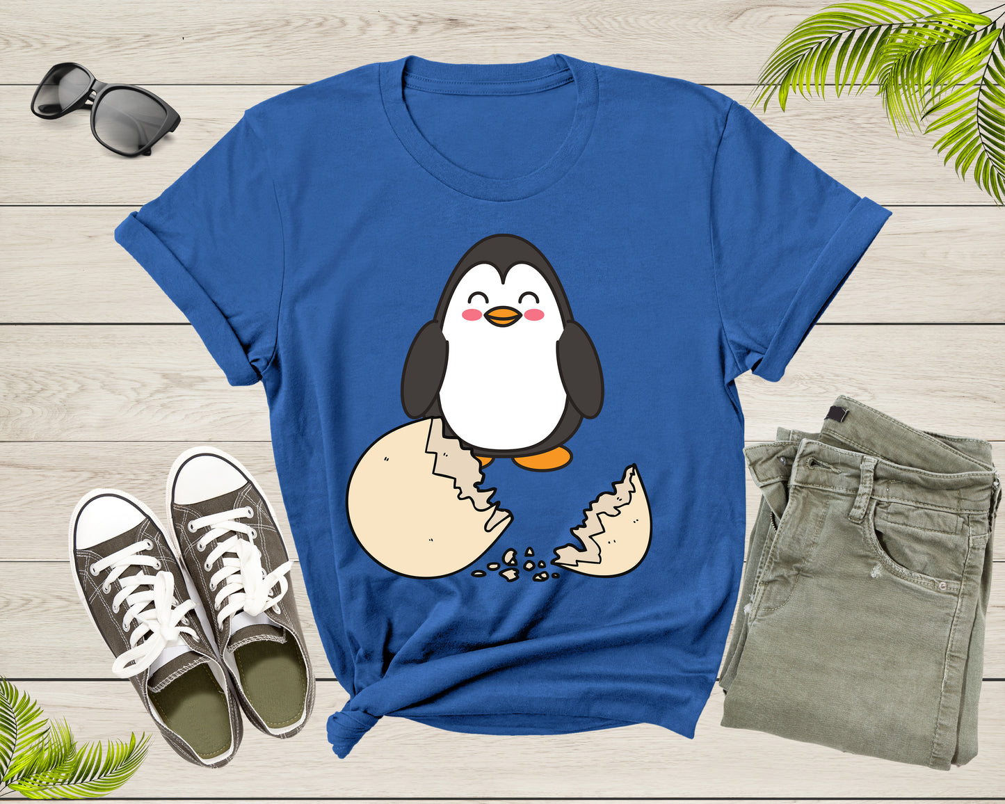 Cute Funny Penguin Hatched Egg Cutie Animal Adorable Sweet T-Shirt Penguin Lover Gift T Shirt for Men Women Kids Boys Girls Graphic Tshirt