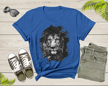 Load image into Gallery viewer, Cool Forest King Lion Saharan African Animal Zoo Lion T-Shirt Lion Animal Gift T Shirt for Men Women Kids Boys Girls King Lion Tshirt
