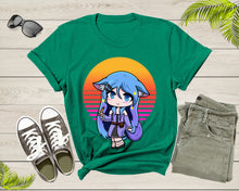 Load image into Gallery viewer, Beautiful Japanese Anime Girl Student Manga Holds Pencil T-shirt Anime Shirt For Men Women Kids Boys Girls Teen Anime Girl Gift Tshirt
