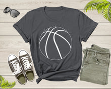 Load image into Gallery viewer, Cool Basketball Shirt For Men Women Youth Boys Girls Basketball Lover Gift Idea Tshirt Basketball Birthday Present Gift Dad Mom T-shirt
