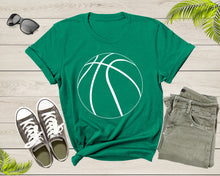 Load image into Gallery viewer, Cool Basketball Shirt For Men Women Youth Boys Girls Basketball Lover Gift Idea Tshirt Basketball Birthday Present Gift Dad Mom T-shirt
