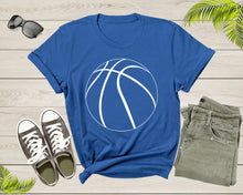 Load image into Gallery viewer, Cool Basketball Shirt For Men Women Youth Boys Girls Basketball Lover Gift Idea Tshirt Basketball Birthday Present Gift Dad Mom T-shirt
