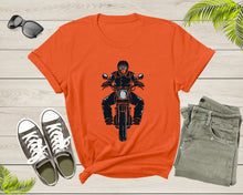 Load image into Gallery viewer, Cool Black Motorbike Biker Motorcycle For Men Women Kids T-shirt Mens Motorcycle Rider Shirt For Men Women Kids Teens Graphic Gift Tshirt
