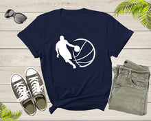 Load image into Gallery viewer, Cool Basketball Player Shirt For Men Women Boys Girls Basketball Lover Gift Idea Tshirt Basketball Birthday Present Gift Dad Mom T-shirt
