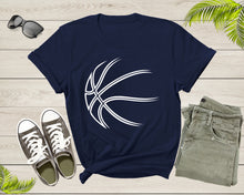Load image into Gallery viewer, Cool Basketball Shirt For Men Women Youth Boys Girls Basketball Lover Gift Idea Tshirt Basketball Birthday Present Gift Dad Mom T-shirt
