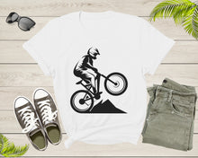 Load image into Gallery viewer, BMX Rider Free Style For Dad Mom Men Boys Girls Kids Youth Shirt Bicycle Lover Gift Idea Tshirt BMX Design Bike Birthday Present T-shirt
