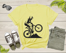 Load image into Gallery viewer, BMX Rider Free Style For Dad Mom Men Boys Girls Kids Youth Shirt Bicycle Lover Gift Idea Tshirt BMX Design Bike Birthday Present T-shirt
