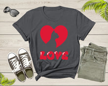 Load image into Gallery viewer, Cat Kitten Animal Lover Red Heart Love Like Pet Sweet Cat T-shirt Cat Kitten Shirt Men Women Kids Boys Girls Teens Cute Cat Graphic Tshirt
