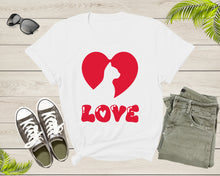 Load image into Gallery viewer, Cat Kitten Animal Lover Red Heart Love Like Pet Sweet Cat T-shirt Cat Kitten Shirt Men Women Kids Boys Girls Teens Cute Cat Graphic Tshirt
