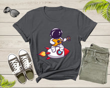 Load image into Gallery viewer, Astronaut Space Lovers Gift Guitarist Spaceman Graphic Rocket Adult Men Women Kids Boys Girls Shirt Astronaut Birthday Present T-shirt

