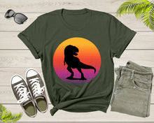 Load image into Gallery viewer, Cool Dinosaur T-Rex Animal Bird at Sunset for Men Women Kids T-Shirt Cute Dino Animal for Boys Girls T Shirt Trex Dinosaur Tshirt
