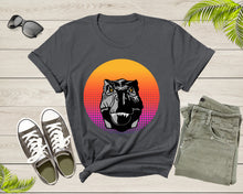 Load image into Gallery viewer, Cool Dinosaur T-Rex Animal Bird at Sunset for Men Women Kids T-Shirt Dino Dinosaur Animal T Shirt Cool Trex Dino Tshirt
