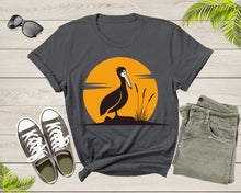Load image into Gallery viewer, Cool Cute Pelican Bird Animal Sunset Nature For Men Women Kids T-shirt Vintage Retro Pelican Print Shirt Outfit Youth Graphic Design Tshirt

