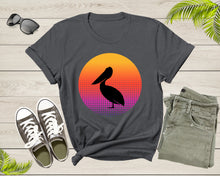 Load image into Gallery viewer, Cool Cute Pelican Bird Animal Sunset Nature For Men Women Kids T-shirt Vintage Retro Pelican Print Shirt Outfit Youth Graphic Design Tshirt
