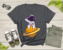 Load image into Gallery viewer, Astronaut Space Lovers Gift Planet Spaceman Graphic Saturn Adult Men Women Kids Boys Girls Shirt Astronaut Birthday Present T-shirt
