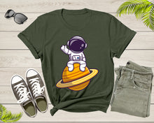 Load image into Gallery viewer, Astronaut Space Lovers Gift Planet Spaceman Graphic Saturn Adult Men Women Kids Boys Girls Shirt Astronaut Birthday Present T-shirt

