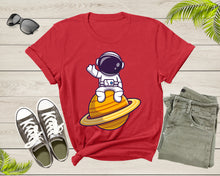 Load image into Gallery viewer, Astronaut Space Lovers Gift Planet Spaceman Graphic Saturn Adult Men Women Kids Boys Girls Shirt Astronaut Birthday Present T-shirt
