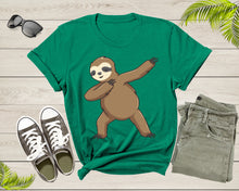 Load image into Gallery viewer, Cool Dabbing Dancing Lazy Sloth for Men Women Kids Boys Girl T-Shirt Sloth Animal Shirt for Men Women Kids Boys Girls Teens Gift Tshirt
