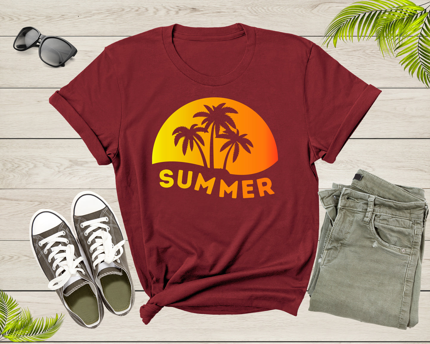 Summer Beach Lover Gift For Men Women Youth Teen Vacation T-shirt Summer Graphic Design Shirt For Boys Girls Youth Mens Women Summer Tshirt