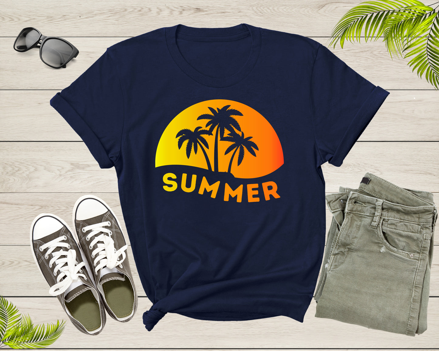 Summer Beach Lover Gift For Men Women Youth Teen Vacation T-shirt Summer Graphic Design Shirt For Boys Girls Youth Mens Women Summer Tshirt